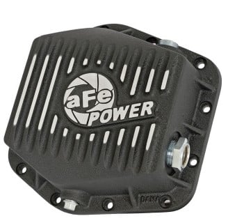 afe power rear differential cover (machined black) 15-17 gm colorado/canyon 12 bolt axles 46-70302