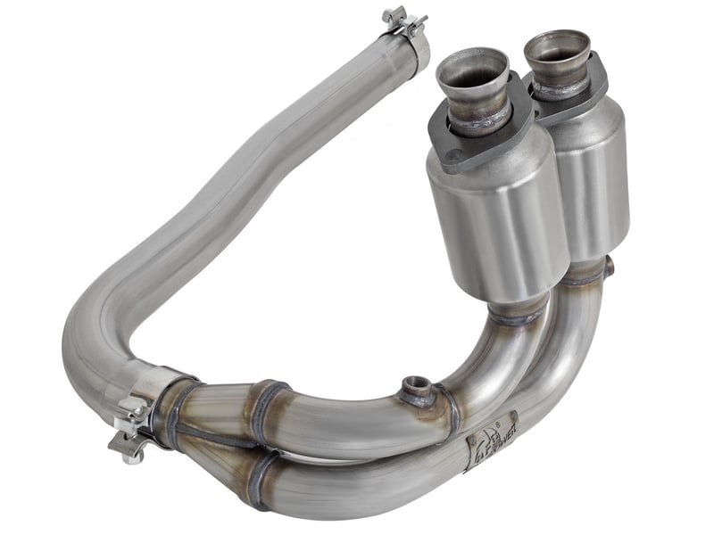 afe power direct fit catalytic converter replacements front 04-06 jeep wrangler (tj/lj) i6-4.0l 47-48003