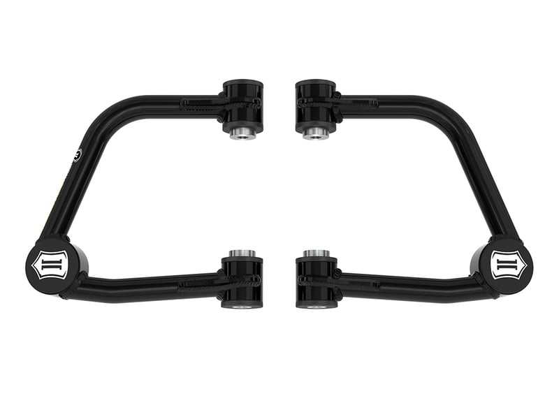 icon 2021-2023 ford bronco, tubular upper control arm/delta joint pro kit 48400dj
