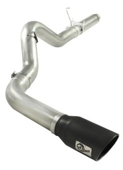 afe atlas exhausts dpf-back aluminized steel exhaust dodge diesel trucks 07.5-12 l6-6.7l black tip 49-02016-b