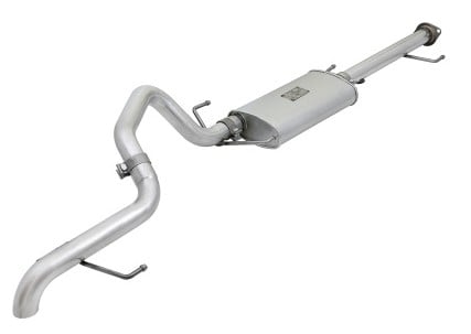 afe scorpion 2-1/2in aluminized steel cat-back exhaust 07-17 toyota fj cruiser v6 4.0l 49-06038