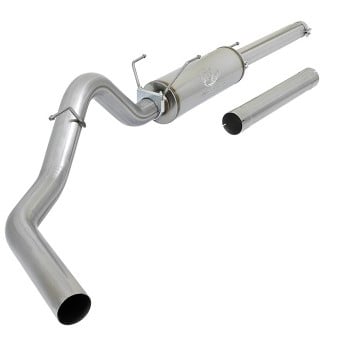afe large bore hd exhausts cat-back ss-409 exh cb dodge diesel trucks 03-04 l6-5.9l (td) 49-12005