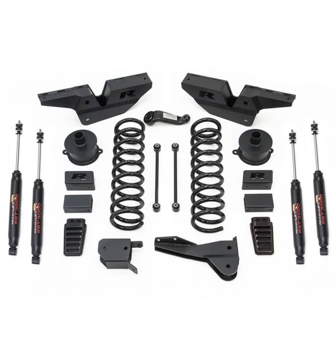 readylift 6'' lift kit w/ sst3000 shocks 2014-2018 dodge ram 2500 4wd 49-1630-k
