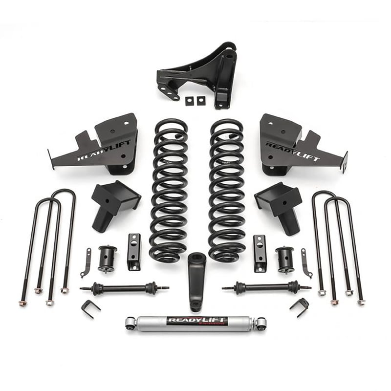 readylift 6.5" lift kit 2017-2019 ford f-250/f-350 diesel (1 piece drive shaft) 49-2765