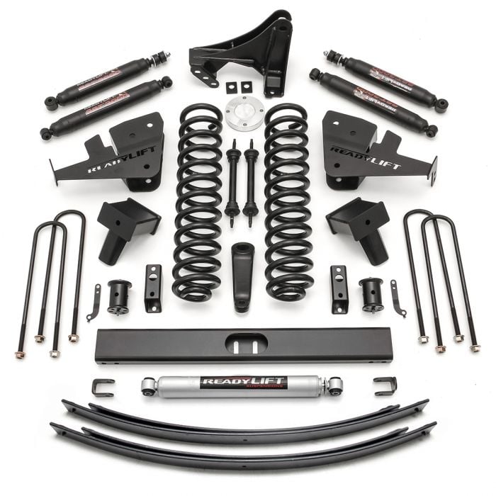 readylift 8" lift kit w/ sst3000 shocks 2017-2019 ford f-250/f-350 super duty diesel 4wd (2 piece drive shaft) 49-2781