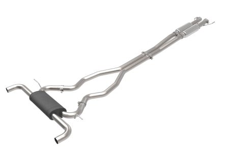 afe vulcan series 2 1/2in 304 ss cat-back 19-20 ford edge st v6 2.7l(tt) 49-33133