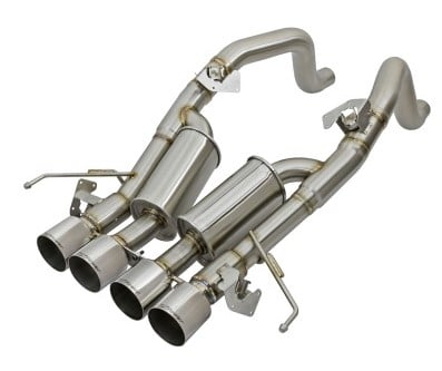 afe machforce xp 3in-2 1/2in axle back 304ss exhaust w/ polished tips 14-17 chevy corvette v8-6.2l 49-34056-p