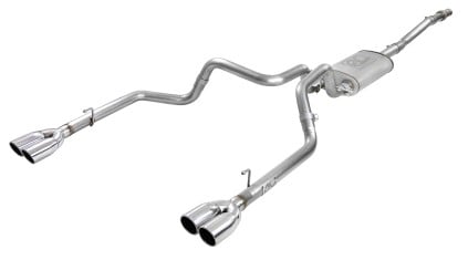 afe vulcan series 3in-2-1/2in 304 ss cat-back 2019 gm silverado 1500 v8-5.3l w/ polished tips 49-34104-p