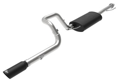 afe machforce xp 2.5in 304-ss exhaust cat-back w/ black tip 10-19 toyota 4runner v6-4.0l 49-36040-1b