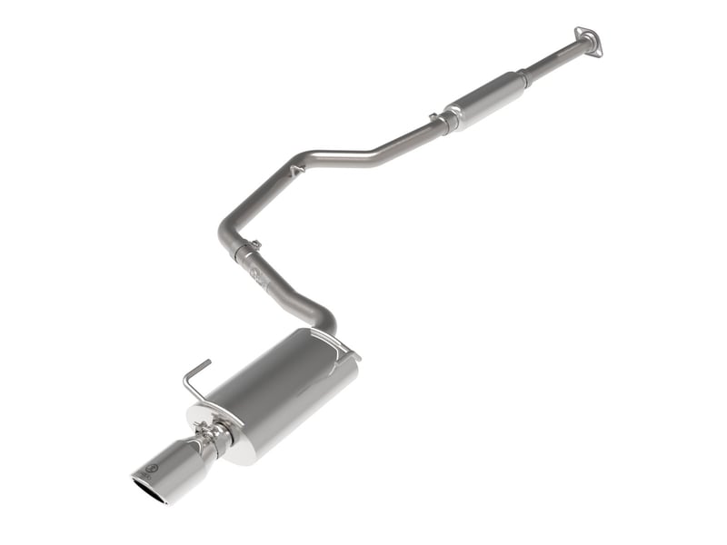 afe power takeda 12-16 subaru impreza 2.0l 2.5in 304ss cb exhaust w/ polished tips 49-36052-p