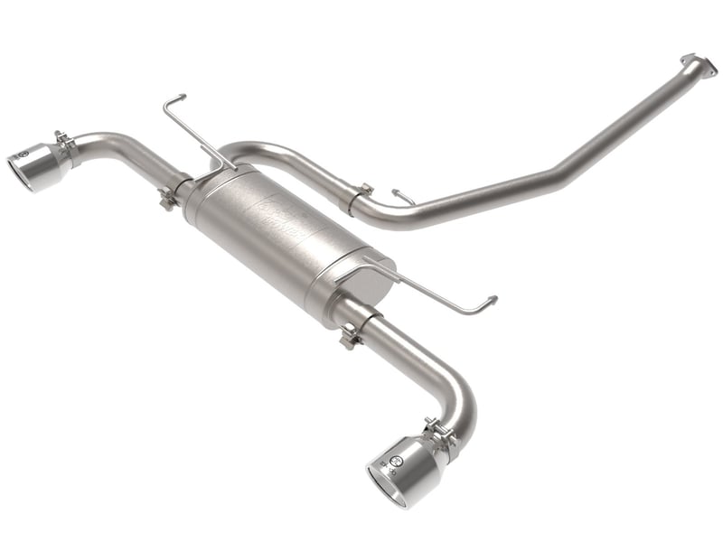 afe power 19-22 toyota rav4 l4-2.5l takeda 304 ss cat-back exhaust w/ polished tip 49-36053-p