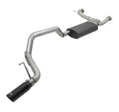 afe machforce xp 3in 304 ss cat-back exhausts w/ black tips 10-17 nissan patrol (y62) v8-5.6l 49-36114-b