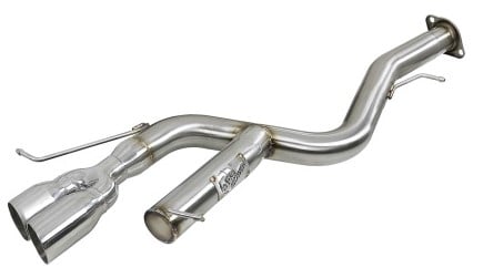 afe machforce xp 08-13 bmw 135i l6-2.0l n54/n55 3in. 304 ss axle-back exhaust w/polished tips 49-36302-p