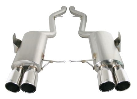 afe machforce xp exhaust cat-back 2.5in dia ss-304 polished tips 07-13 bmw m3 (e92/93) v8 4.0l 49-36312-p