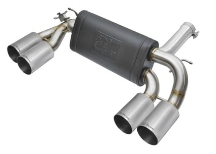 afe machforce xp 3in - 2 1/2in axle back 304ss exhaust w/ polished tips 16-17 bmw m2 (f87) 49-36333-p