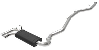 afe mach force-xp 2-1/2in 304ss cat back exh w/polished tips 14-16 bmw 228i (f22/23) l4-2.0l (t) n20 49-36345-p