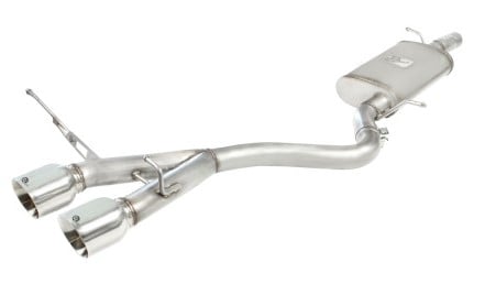 afe machforce xp 2-1/2in ss-304 cat-back exhausts w/ polished dual tips 2008 vw golf r32 v6-3.2l mkv 49-36408-p