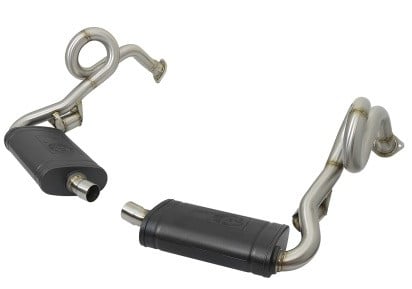 afe machforce xp 13-15 porsche cayman s/boxster s (981) h6-3.4l 2-2.5in. ss cat-back exhaust system 49-36415