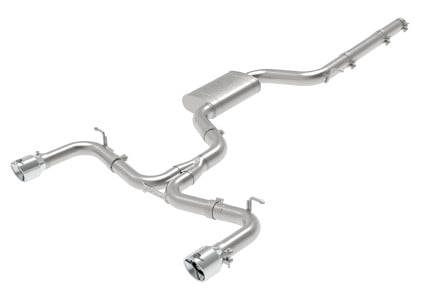 afe machforce xp 3in-2.5in ss exhaust cat-back 18-19 volkswagen gti (mk7.5) l4-2.0l (t) - polished 49-36422-p