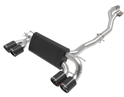 afe machforce xp 3in-2.5in 304ss exhaust cat-back 15-20 audi s3 l4-2.0l (t) - carbon tips 49-36442-c