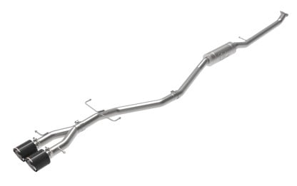 afe takeda 2.5in 304ss cat-back exhaust system 17-20 honda civic si coupe l4-1.5l (t) 49-36620-c