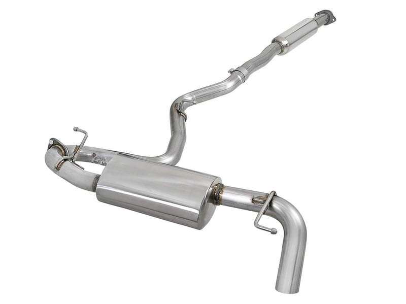 afe power takeda 2.5in 304 ss cat-back exhaust system subaru crosstrek 18-22 h4-2.0l 49-36803