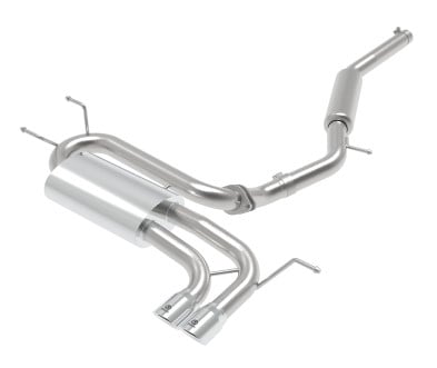 afe takeda 2-1/2in ss-304 cat-back exhausts w/ polished tip 16-19 mazda mx-5 miata nd 2.0t 49-37005-p