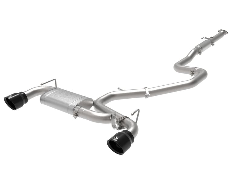 afe power cat back exhaust - 19-20 hyundai veloster n l4-2.0l (t) 49-37008-b