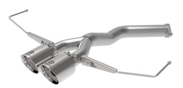 afe takeda 3in-2.5in 304 ss axle-back exhaust w/polished tip 19-20 hyundai veloster i4-1.6l(t) 49-37012-p