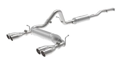 afe vulcan series 2.5in 304ss cat-back exhaust 07-18 jeep wrangler (jk) v6-3.6/3.8l w/ polished tips 49-38087-p