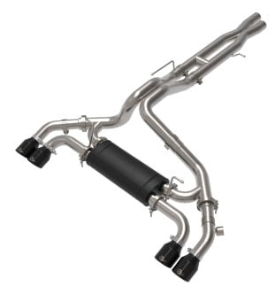 afe vulcan series 2.5in 304ss cat-back exhaust 2021+ jeep wrangler 392 6.4l w/ black tips 49-38098-b