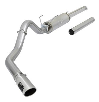 afe machforce xp exhausts cat-back ss-409 exh cb dodge diesel trucks 03-04 l6-5.9l (td) 49-42005