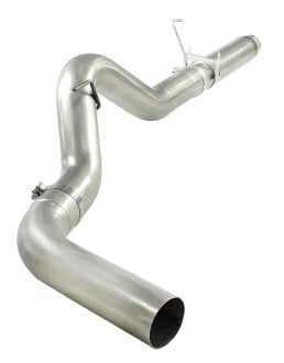 afe machforce xp 5in dpf-back 409ss exhaust dodge diesel trucks 07.5-12 l6-6.7l (td) no tip 49-42016