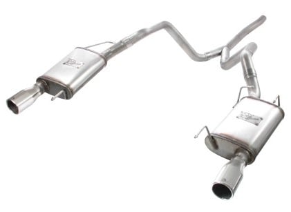 afe machforce xp 05-09 ford mustang v6 4.0l 2-1/2in. 409 ss cat-back exhaust 49-43047