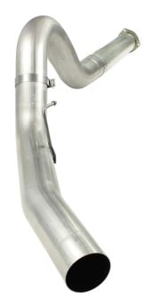 afe machforce xp 5in dpf-back stainless steel exh sys, no tip,ford diesel trucks 11-14 v8-6.7l 49-43055