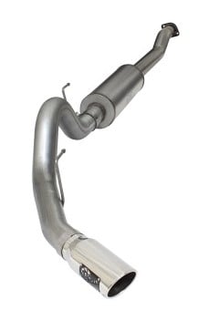afe machforce xp ss exhaust 4in cat-back w/ polish tip 2015 ford f-150 ecoboost v6 2.7/3.5ltt 49-43069-p