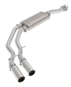 afe rebel 3in 409 ss cat-back exhaust 2021 ford f-150 v6 2.7l/3.5l (tt)/v8 5.0l w/ polished tips 49-43128-p