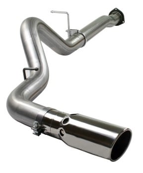 afe machforce xp 4in dpf-back ss exhaust 5/07-10 gm diesel trucks v8-6.6l (td) lmm 49-44004