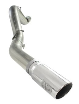 afe machforce xp exhaust 5in dpf-back ss 11-13 gm diesel trucks v8-6.6l (td) (lml) (pol tip) 49-44041-p