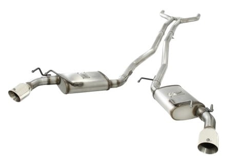 afe machforce xp exhaust 2.5in stainless steel cb/10-13 chevy camaro v6-3.6l (td) (polished tip) 49-44042-p