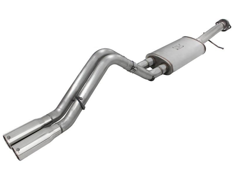 afe power machforce xp exhaust system cat-back 409 stainless steel 07-08 hummer h2 v8 6.0l/6.2l 49-44049