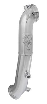 afe mach force-xp 3in 409 stainless steel down-pipe 11-15 gm diesel trucks lml v8 6.6l (td) 49-44095