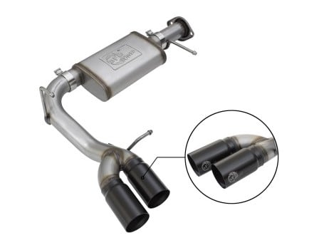 afe mach force-xp 3in 409 ss cat-back exhaust w/ black tips 17-18 gm colorado/canyon v6-3.6l 49-44096-b