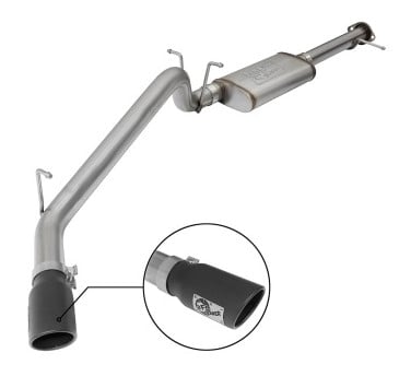 afe mach force-xp 3.0in 304 ss cat-back exhaust w/ black tip 17-18 gm colorado/canyon 49-44097-b