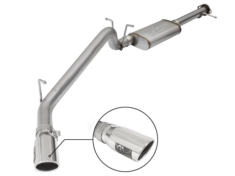 afe mach force-xp 3.0in 304 ss cat-back exhaust w/ polished tip 17-18 gm colorado/canyon 49-44097-p