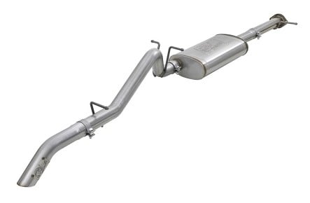 afe mach force-xp hi-tuck 3in. 409 ss c/b exhaust 15-18 gm colorado/canyon l4-2.5l/v6-3.6l - raw tip 49-44099
