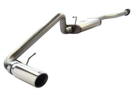 afe machforce xp exhausts cat-back ss w/polished tips 99-04 toyota tacoma l4-2.7l 49-46004