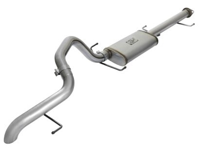 afe mach force-xp 3in ss cat-back hi-tuck rb exhaust system 07-14 toyota fj cruiser 49-46005-1