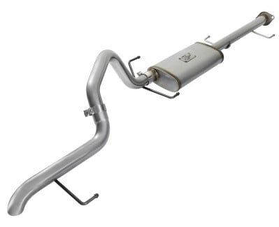 afe mach force-xp 2.5in ss cat-back hi-tuck rb exhaust system 07-14 toyota fj cruiser 49-46011-1