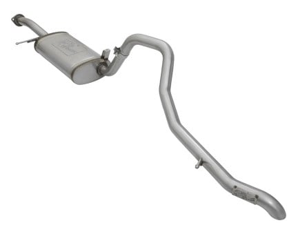 afe machforce xp 2-1/2in 409 ss cat back exhaust 2001-2016 nissan patrol (y61) i6-4.8l 4 door 49-46122